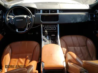 2016 Land Rover Range Rover Sport V8 Dynamic with VIN SALWR2EF4GA583100, listed as a Copart auction lot 43137465 with 104,794 mi miles and Salvage Title. Bid and sale history available at carsss.com. Image 8.