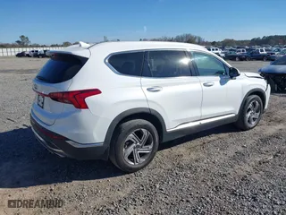 2022 Hyundai Santa Fe SEL with VIN 5NMS34AJ5NH463600, listed as a IAAI auction lot 41742658 with 29,063 mi miles. Bid and sale history available at carsss.com. Image 4.
