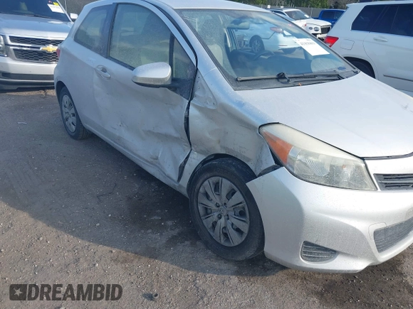 2014 Toyota Yaris L with VIN JTDJTUD33ED592307, listed as a IAAI auction lot 41418409 with 91,209 mi miles and . Bid and sale history available at DreamBid. Image 12.