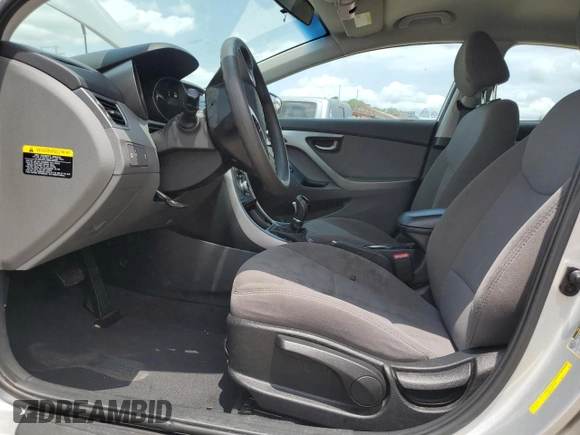 2016 Hyundai Elantra SE with VIN 5NPDH4AE2GH717251, listed as a Copart auction lot 56493135 with 87,975 mi miles and Salvage title. Bid and sale history available at DreamBid. Image 7.