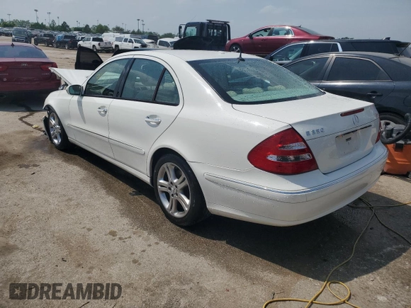 2006 Mercedes-Benz E 350 with VIN WDBUF56J86A970483, listed as a Copart auction lot 51522194 with 95,717 mi miles and Salvage Title. Bid and sale history available at DreamBid. Image 2.