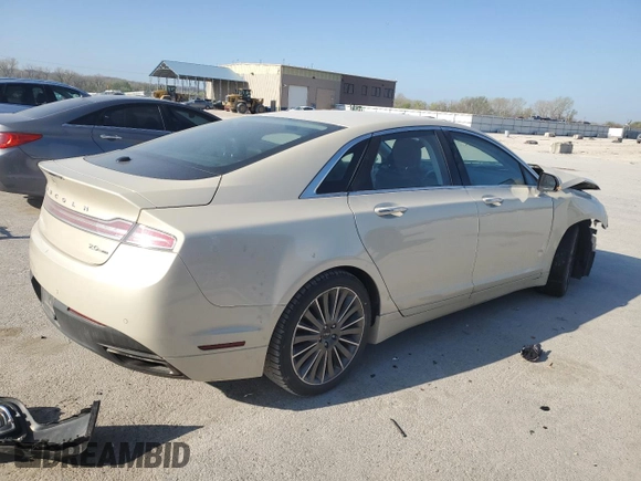 2016 Lincoln MKZ z VIN 3LN6L2G99GR610812, wystawiony jako Copart lot #52916045 z przebiegiem 181 235 mil mil oraz Szkoda całkowita • Salvage title. Historia ofert i sprzedaży dostępna na DreamBid. Obrazek 3.