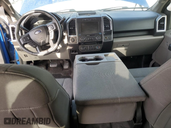 2015 Ford F-150 XLT with VIN 1FTEW1EG9FFA55293, listed as a Copart auction lot 49317975 with 157,910 mi miles and Salvage Title. Bid and sale history available at carsss.com. Image 8.