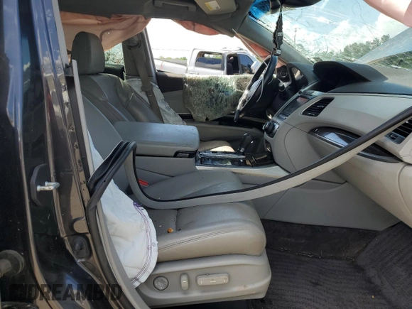 2015 Acura RLX Technology with VIN JH4KC1F57FC000544, listed as a Copart auction lot 58799935 with 151,390 mi miles and Salvage title. Bid and sale history available at DreamBid. Image 7.