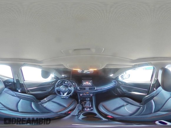 2015 Mazda 3 i Grand Touring with VIN 3MZBM1W7XFM135576, listed as a Copart auction lot 54060755 with 137,374 mi miles and Salvage title. Bid and sale history available at DreamBid. Image 14.