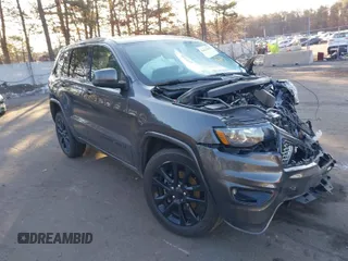 2019 Jeep Grand Cherokee Laredo E with VIN 1C4RJFAG8KC791236, listed as a IAAI auction lot 41620245 with 55,901 mi miles. Bid and sale history available at carsss.com. Image 1.
