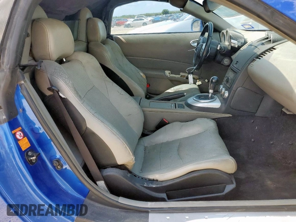 2006 Nissan 350Z Touring z VIN JN1AZ36A36M450869, wystawiony jako Copart lot #59898195 z przebiegiem 160 031 mil mil oraz Czysty tytuł • Clean title. Historia ofert i sprzedaży dostępna na DreamBid. Obrazek 10.