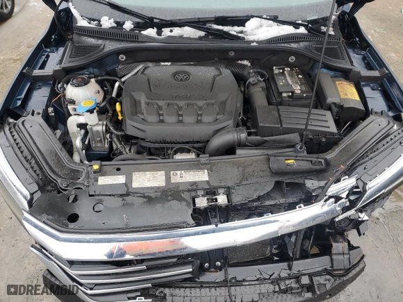 2020 Volkswagen Passat 2.0T SEL with VIN 1VWCA7A31LC021306, listed as a Copart auction lot 44201725 with 34,006 mi miles and Salvage Title. Bid and sale history available at carsss.com. Image 11.
