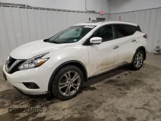 2016 Nissan Murano S z VIN 5N1AZ2MH2GN170391, wystawiony jako Copart lot #47657465 z przebiegiem 107 440 mil mil oraz Szkoda całkowita • Salvage title. Historia ofert i sprzedaży dostępna na DreamBid. Obrazek 1.
