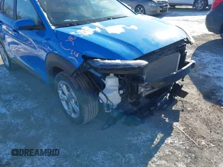 2022 Hyundai Kona SEL with VIN KM8K6CAB1NU804909, listed as a IAAI auction lot 41321862 with 20,091 mi miles. Bid and sale history available at carsss.com. Image 6.