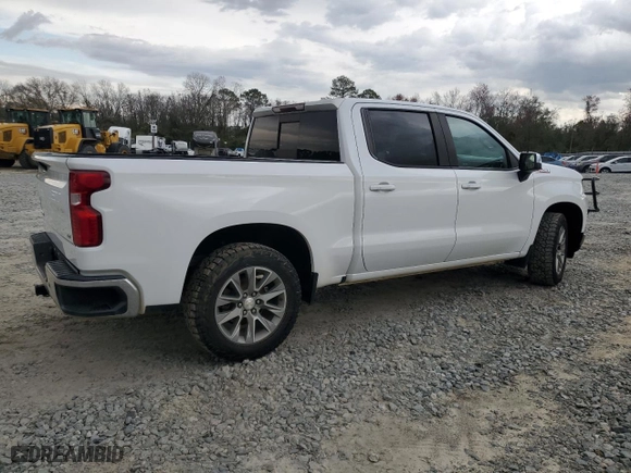 2019 Chevrolet Silverado 1500 LT with VIN 1GCUYDED4KZ296331, listed as a Copart auction lot 49097765 with 106,917 mi miles and Clean Title. Bid and sale history available at carsss.com. Image 3.