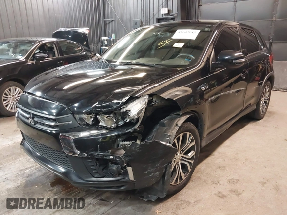 2018 Mitsubishi Outlander Sport ES 2.0 with VIN JA4AP3AUXJU024636, listed as a IAAI auction lot 41647083 with 100,198 mi miles. Bid and sale history available at carsss.com. Image 18.