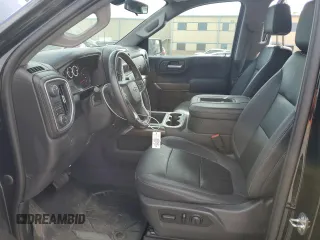 2021 Chevrolet Silverado 1500 RST with VIN 3GCPWDED9MG233862, listed as a Copart auction lot 58945824 with 53,566 mi miles and Salvage Title. Bid and sale history available at carsss.com. Image 7.