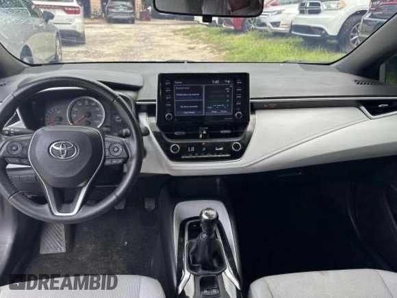 2021 Toyota Corolla Hatchback SE with VIN JTNB4MBE0M3129627, listed as a Copart auction lot 46258355 with 32,768 mi miles and Salvage Title. Bid and sale history available at carsss.com. Image 9.