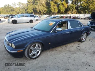2007 Jaguar XJ with VIN SAJWA79B37SH18598, listed as a Copart auction lot 76253764 with 0 mi miles and Salvage Title. Bid and sale history available at carsss.com. Image 1.