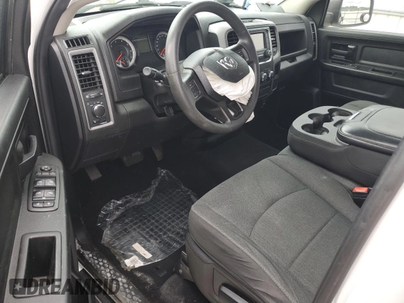 2021 Ram 1500 Tradesman with VIN 1C6RR6FG6MS541379, listed as a Copart auction lot 56407164 with 62,930 mi miles and Salvage title. Bid and sale history available at DreamBid. Image 8.