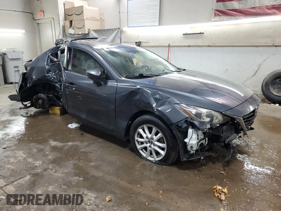 2015 Mazda 3 i Touring with VIN 3MZBM1V72FM166757, listed as a Copart auction lot 44313975 with 129,757 mi miles and Non Repairable. Bid and sale history available at DreamBid. Image 4.
