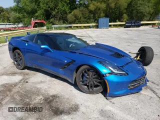 2015 Chevrolet Corvette 1LT with VIN 1G1YB2D77F5108510, listed as a Copart auction lot 68754404 with 80,445 mi miles and Salvage Title. Bid and sale history available at carsss.com. Image 4.