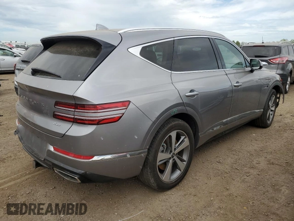 2022 Genesis GV80 с VIN KMUHBDSB0NU080352, выставлен на аукционе Copart как лот 56605035 с пробегом 33 561 миль миль и Списание • Salvage title. История ставок и продаж доступна на DreamBid. Изображение 3.