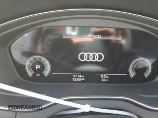 2022 Audi Q5 S line Premium Plus with VIN WA1EAAFY2N2012534, listed as a Copart auction lot 65381612 with 9,714 mi miles. Bid and sale history available at carsss.com. Image 8.