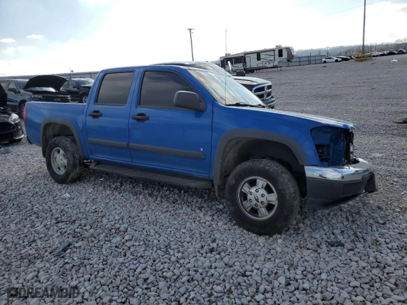 2007 Chevrolet Colorado LT w/1LT with VIN 1GCDT13EX78218481, listed as a Copart auction lot 47930255 with 0 mi miles and Salvage Title. Bid and sale history available at carsss.com. Image 4.