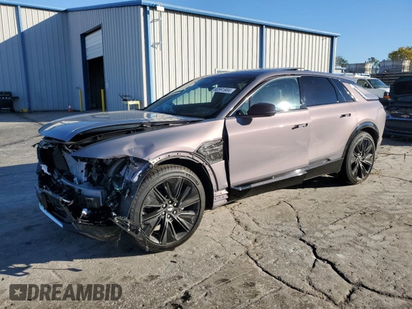 2024 Cadillac LYRIQ Sport z VIN 1GYKPWRK9RZ123889, wystawiony jako Copart lot #80591984 z przebiegiem 3 036 mil mil oraz Szkoda całkowita • Salvage title. Historia ofert i sprzedaży dostępna na DreamBid. Obrazek 1.