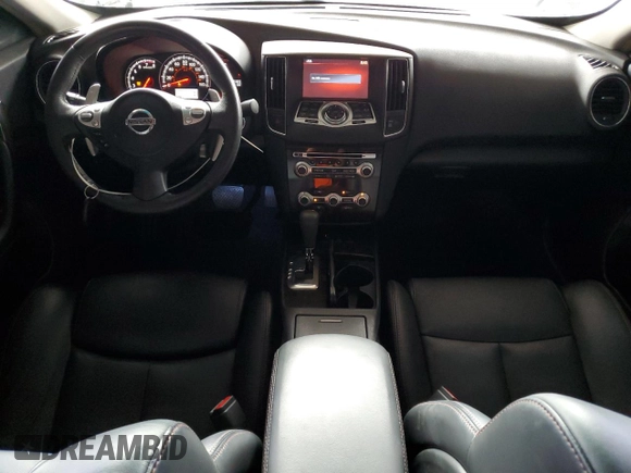 2014 Nissan Maxima SV with VIN 1N4AA5AP5EC906876, listed as a Copart auction lot 56054725 with 89,385 mi miles and Salvage title. Bid and sale history available at DreamBid. Image 8.