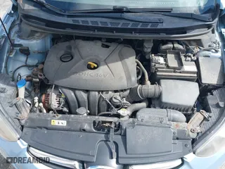 2012 Hyundai Elantra GLS with VIN KMHDH4AEXCU312055, listed as a IAAI auction lot 42063622 with 125,710 mi miles. Bid and sale history available at carsss.com. Image 10.