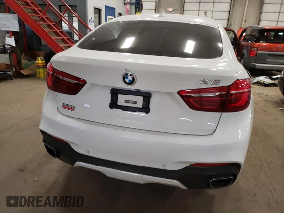 2016 BMW X6 xDrive35i with VIN 5UXKU2C55G0N83870, listed as a Copart auction lot 46881173 with 79,182 mi miles. Bid and sale history available at carsss.com. Image 6.
