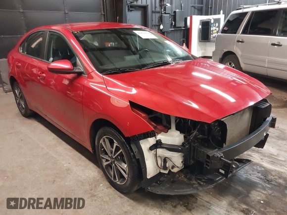 2022 Kia Forte LXS z VIN 3KPF24AD7NE497091, wystawiony jako IAAI lot #41894884 z przebiegiem 36 451 mil mil oraz . Historia ofert i sprzedaży dostępna na DreamBid. Obrazek 1.