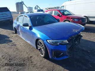 2020 BMW 3 Series M340i xDrive with VIN WBA5U9C05LFJ68807, listed as a IAAI auction lot 41641820 with 48,763 mi miles and . Bid and sale history available at DreamBid. Image 1.