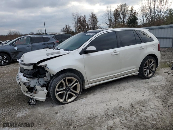2014 Ford Edge Sport with VIN 2FMDK3AK0EBA23955, listed as a Copart auction lot 82540614 with 193,557 mi miles and Salvage Title. Bid and sale history available at carsss.com. Image 1.