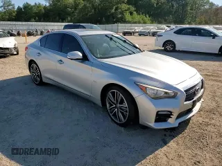2017 Infiniti Q50 3.0t Signature Edition with VIN JN1EV7AR6HM832060, listed as a Copart auction lot 74277644 with 75,543 mi miles and Salvage Title. Bid and sale history available at carsss.com. Image 10.