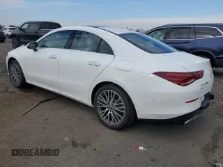 2022 Mercedes-Benz CLA 250 with VIN W1K5J4HB5NN300911, listed as a Copart auction lot 75442233 with 3,595 mi miles and . Bid and sale history available at DreamBid. Image 2.