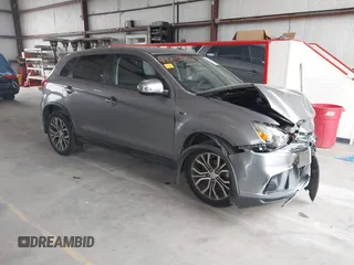 2019 Mitsubishi Outlander Sport SE 2.0 with VIN JA4AP4AUXKU005432, listed as a IAAI auction lot 41614553 with 1 mi miles. Bid and sale history available at carsss.com. Image 1.