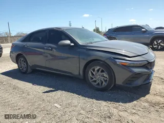 2024 Hyundai Elantra SEL with VIN KMHLM4DG7RU740355, listed as a Copart auction lot 49715225 with 10,161 mi miles and Non Repairable. Bid and sale history available at carsss.com. Image 4.