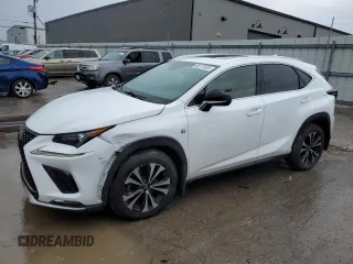 2019 Lexus NX 300 z VIN JTJBARBZ5K2192588, wystawiony jako Copart lot #56175425 z przebiegiem 86 286 mil mil oraz Szkoda całkowita • Salvage title. Historia ofert i sprzedaży dostępna na DreamBid. Obrazek 1.