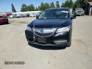 2014 Acura MDX z VIN 5FRYD4H22EB033626, wystawiony jako Copart lot #56412005 z przebiegiem 105 639 mil mil oraz Szkoda całkowita • Salvage title. Historia ofert i sprzedaży dostępna na DreamBid. Obrazek 14.
