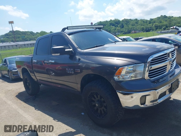 2017 Ram 1500 Big Horn with VIN 3C6RR7LT4HG594408, listed as a IAAI auction lot 42238513 with 230,891 mi miles and . Bid and sale history available at DreamBid. Image 13.