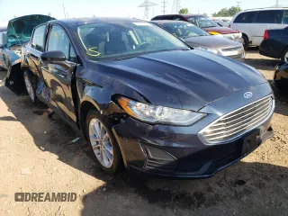 2020 Ford Fusion Hybrid SE with VIN 3FA6P0LU4LR229067, listed as a Copart auction lot 49294162 with 12,810 mi miles. Bid and sale history available at carsss.com. Image 1.