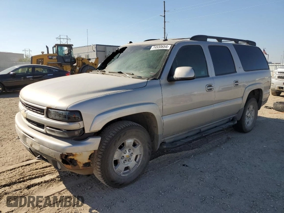 2005 Chevrolet Suburban LS with VIN 3GNFK16Z35G187860, listed as a Copart auction lot 74930654 with 247,510 mi miles and Salvage Title. Bid and sale history available at carsss.com. Image 1.