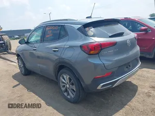 2021 Buick Encore GX Essence with VIN KL4MMGSL3MB134429, listed as a IAAI auction lot 42469245 with 49,427 mi miles and . Bid and sale history available at DreamBid. Image 3.