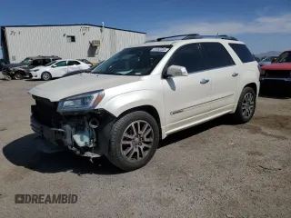 2014 GMC Acadia Denali with VIN 1GKKRTKD7EJ224985, listed as a Copart auction lot 51852035 with 201,615 mi miles and Salvage Title. Bid and sale history available at carsss.com. Image 1.