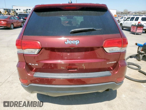 2017 Jeep Grand Cherokee Laredo with VIN 1C4RJFAGXHC963209, listed as a Copart auction lot 49984405 with 52,966 mi miles and Salvage Title. Bid and sale history available at carsss.com. Image 6.