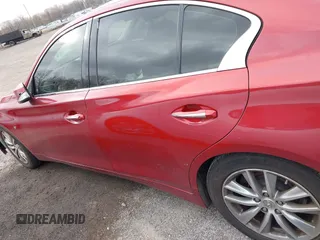 2014 Infiniti Q50 Premium with VIN JN1BV7AR7EM699016, listed as a IAAI auction lot 41858326 with 222,127 mi miles. Bid and sale history available at carsss.com. Image 13.