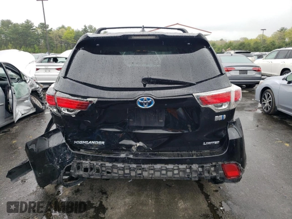 2015 Toyota Highlander Hybrid Limited with VIN 5TDDCRFH0FS008292, listed as a Copart auction lot 54967764 with 115,671 mi miles and Salvage Title. Bid and sale history available at carsss.com. Image 6.