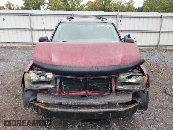 2005 Chevrolet TrailBlazer LS with VIN 1GNDT13SX52313944, listed as a Copart auction lot 72243414 with Not Provided miles and Salvage Title. Bid and sale history available at DreamBid. Image 5.
