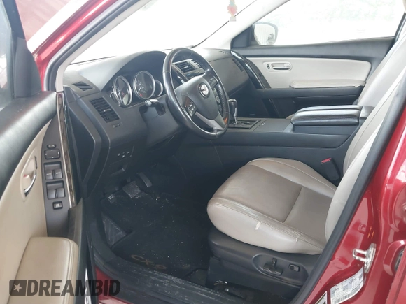 2013 Mazda CX-9 Touring with VIN JM3TB2CA1D0416059, listed as a IAAI auction lot 42749110 with Not provided miles and . Bid and sale history available at DreamBid. Image 5.