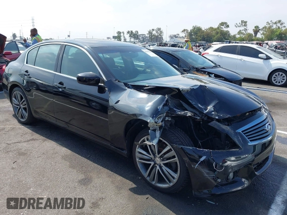 2012 Infiniti G25 Journey with VIN JN1DV6AP1CM810819, listed as a IAAI auction lot 42599059 with 120,194 mi miles and . Bid and sale history available at DreamBid. Image 1.