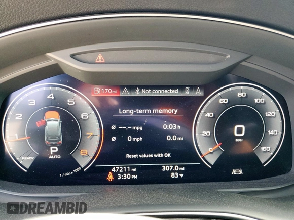 2020 Audi Q7 Premium z VIN WA1AJAF74LD008623, wystawiony jako Copart lot #55928345 z przebiegiem 47 211 mil mil oraz Szkoda całkowita • Salvage title. Historia ofert i sprzedaży dostępna na DreamBid. Obrazek 9.